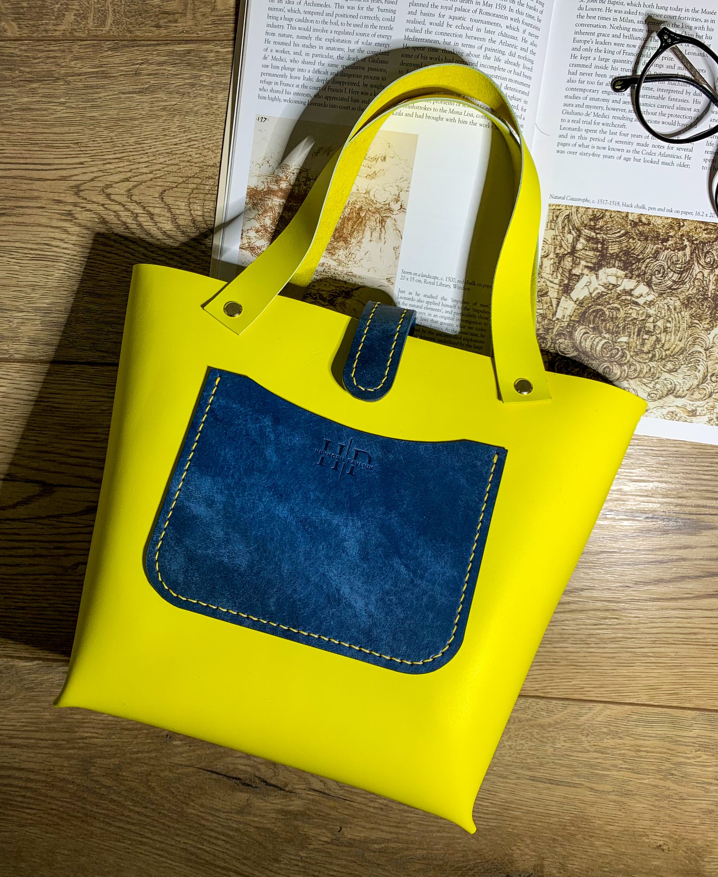 Vivid Contrast Tote